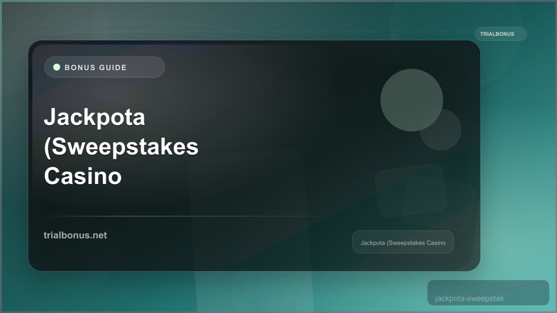 Jackpota (Sweepstakes Casino Bonus review
