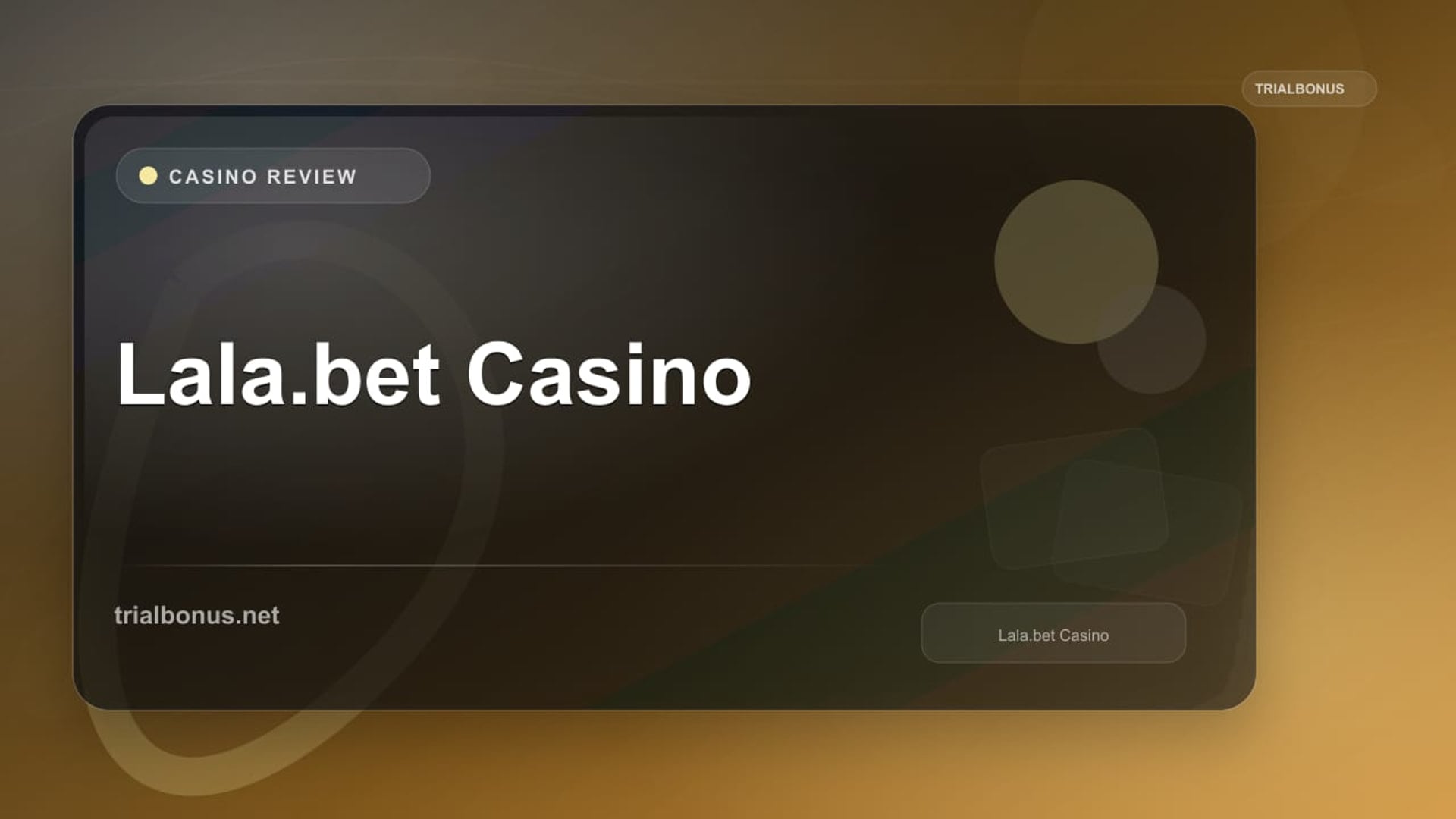 Lala.bet Casino review
