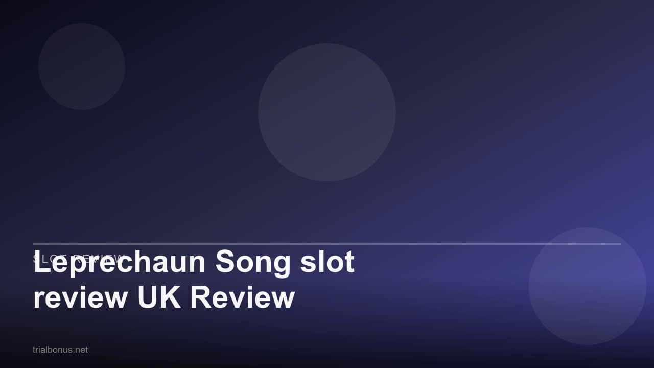 Leprechaun Song slot review UK Review review