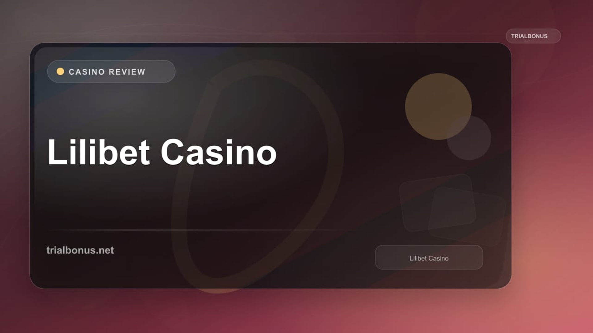 Lilibet Casino review