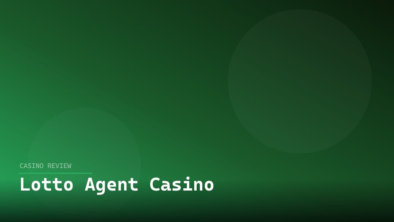 Lotto Agent Casino