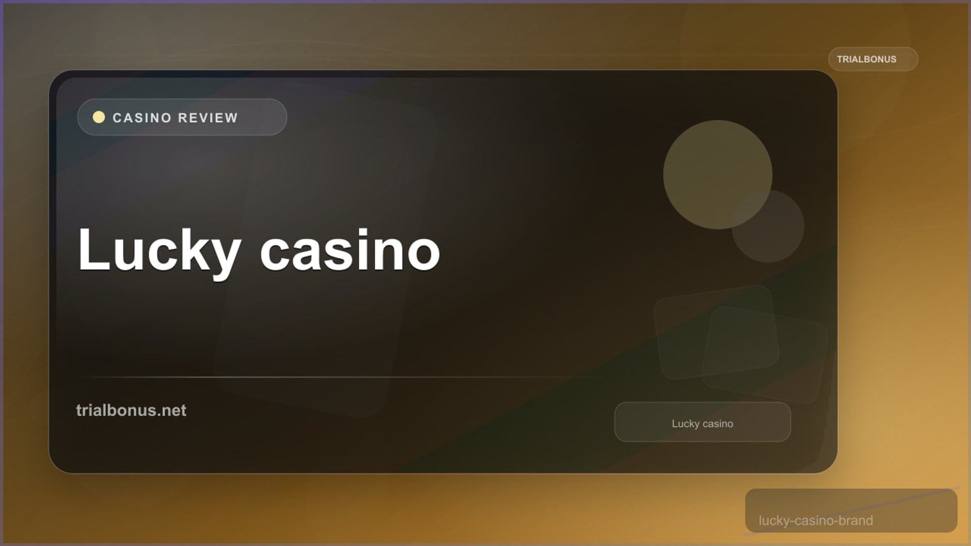 Lucky casino Review review