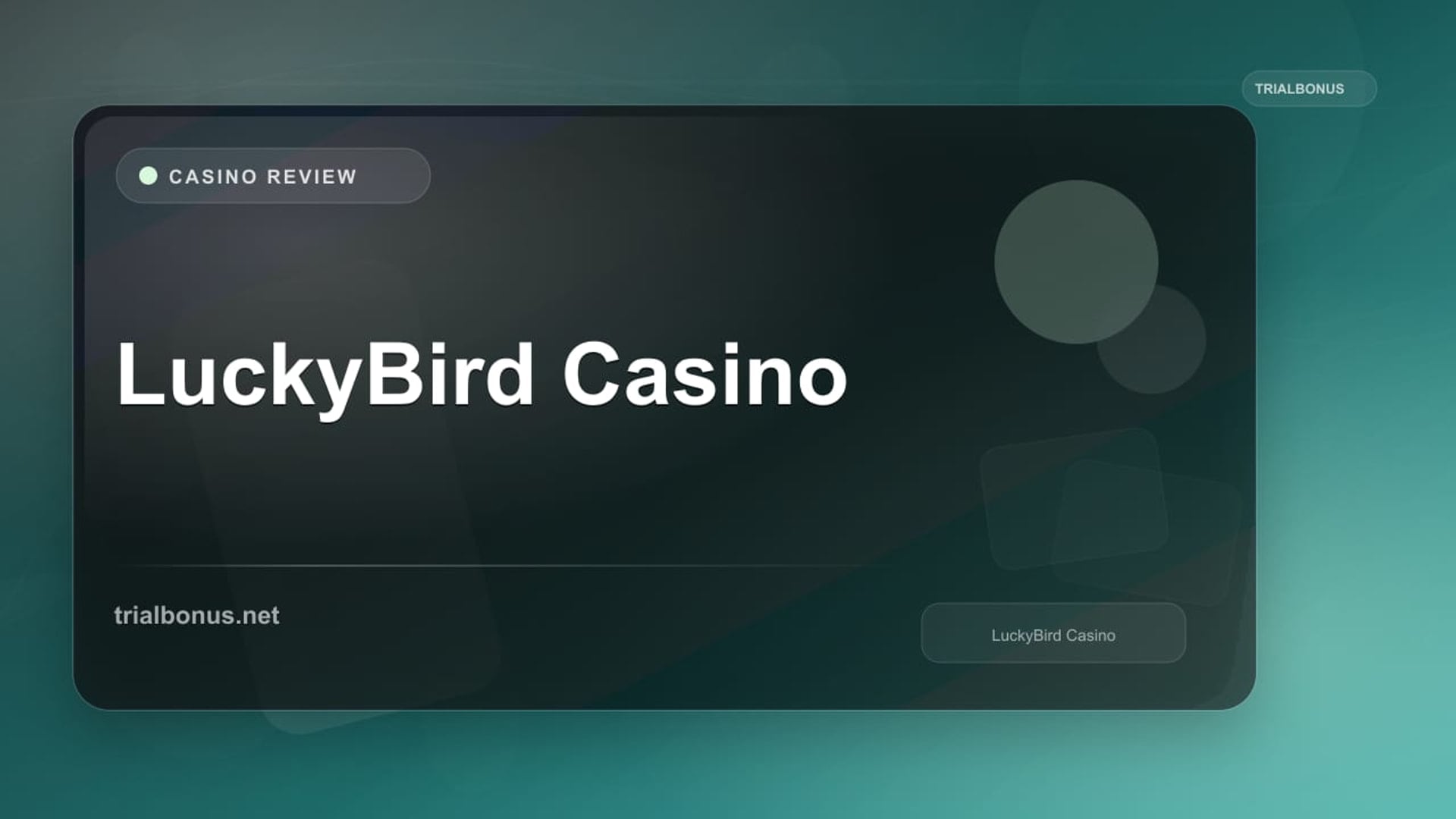 LuckyBird Casino review