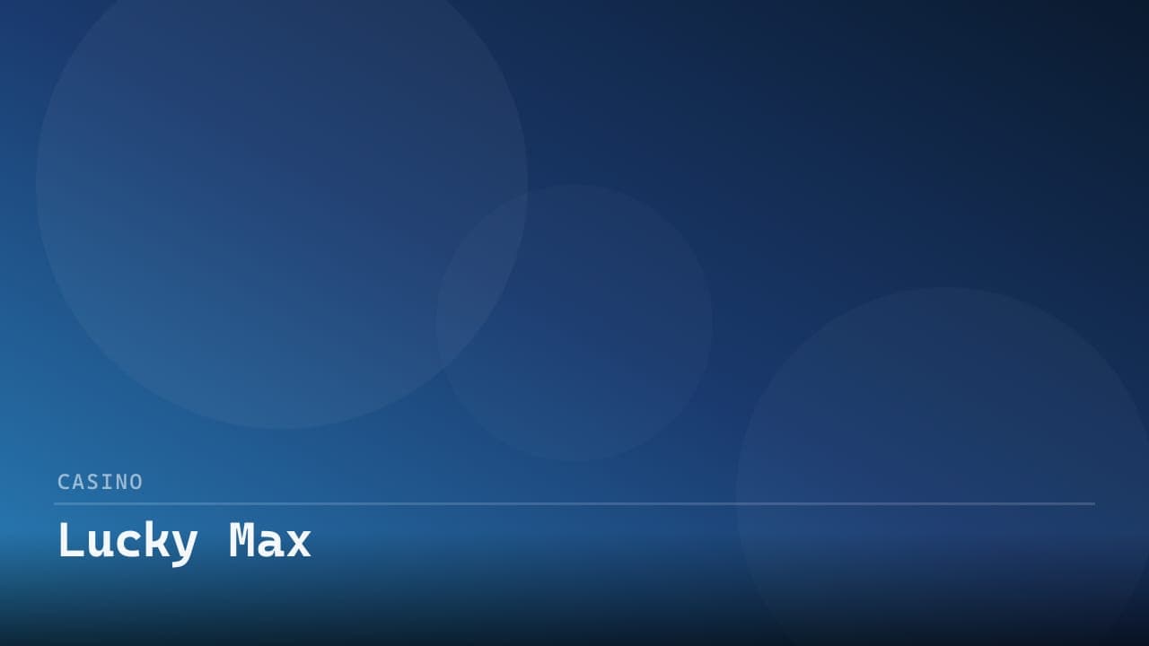 Lucky Max review