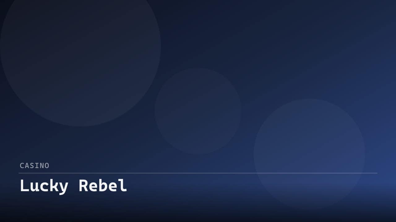 Lucky Rebel review