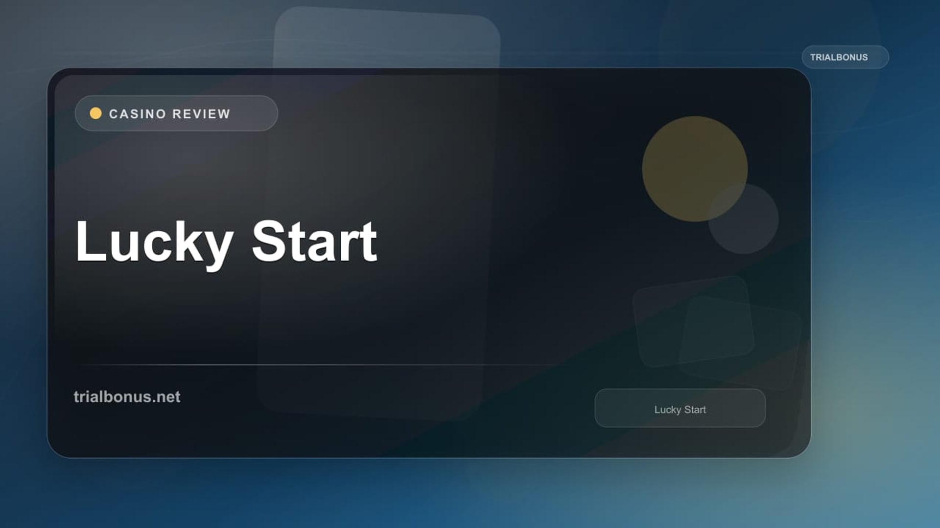 Lucky Start review