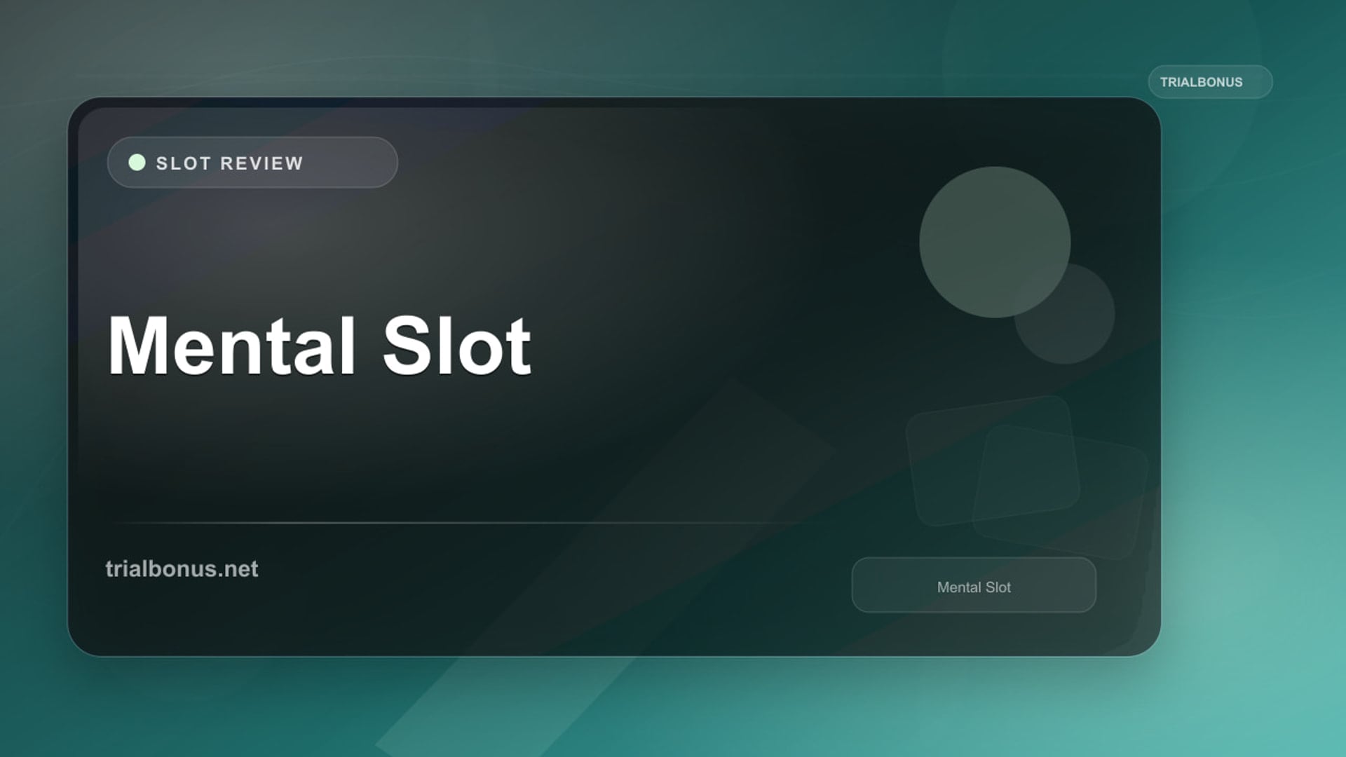 Mental Slot review