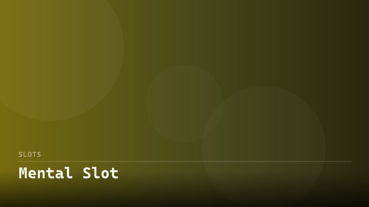 Mental Slot review