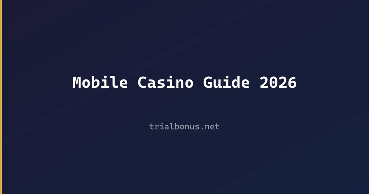 Mobile Casino Guide 2026 review