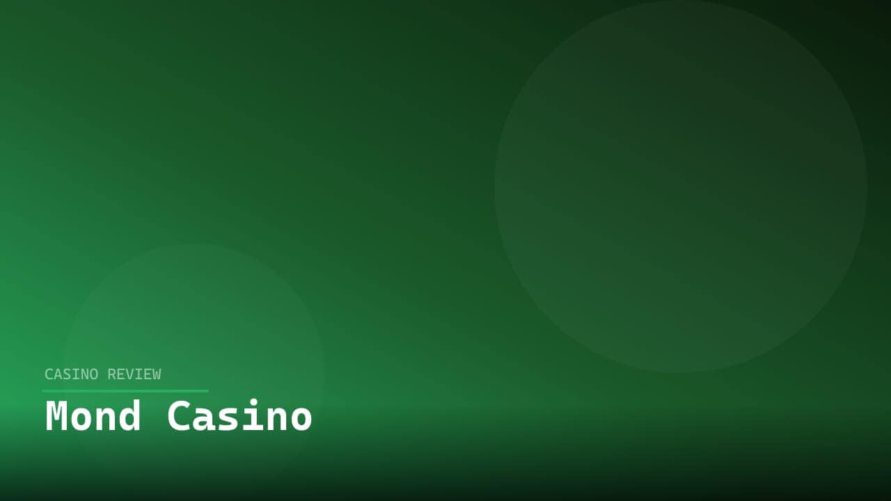 Mond Casino review