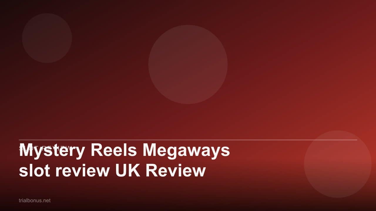 Mystery Reels Megaways slot review UK Review review