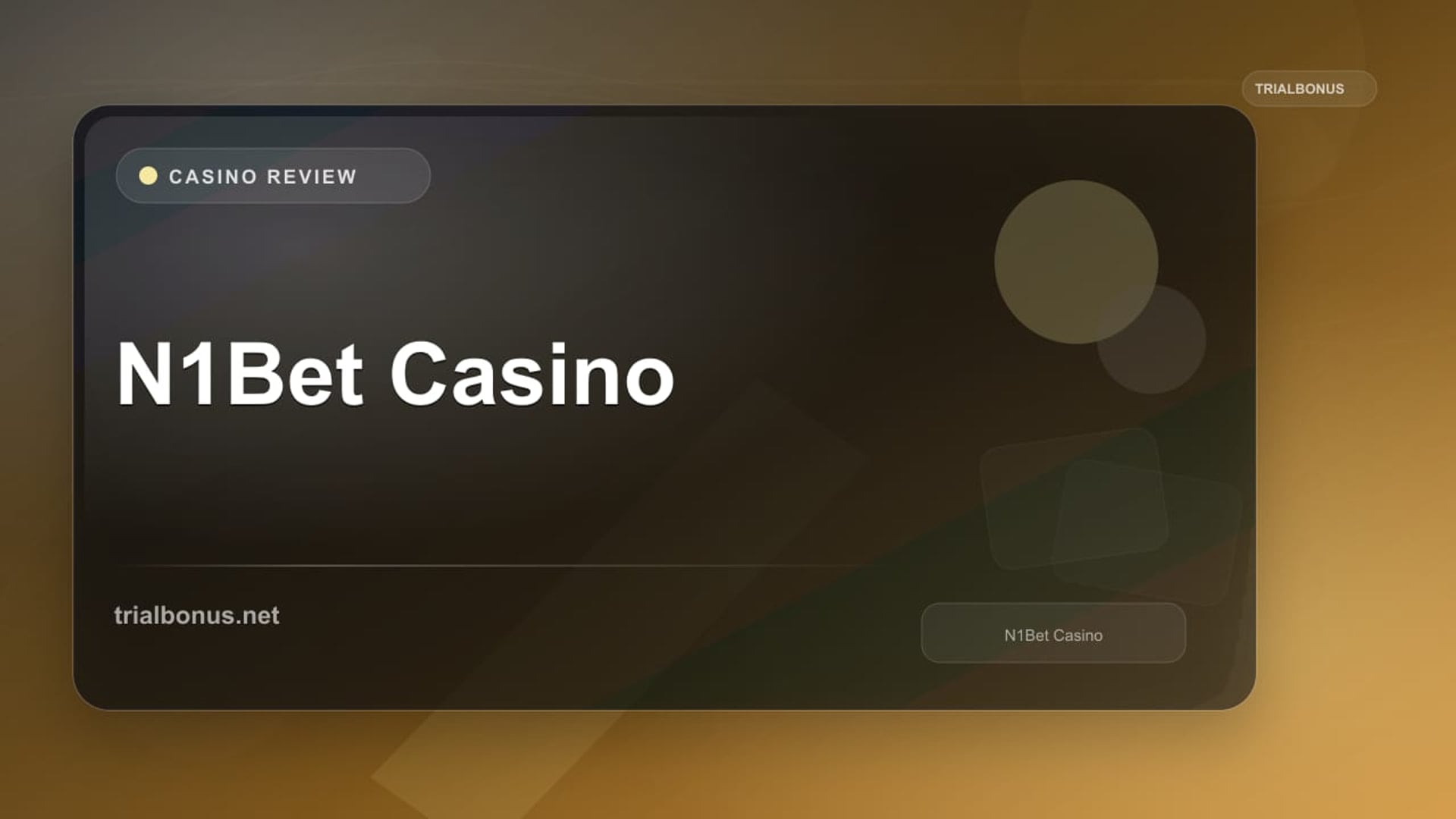 N1Bet Casino review