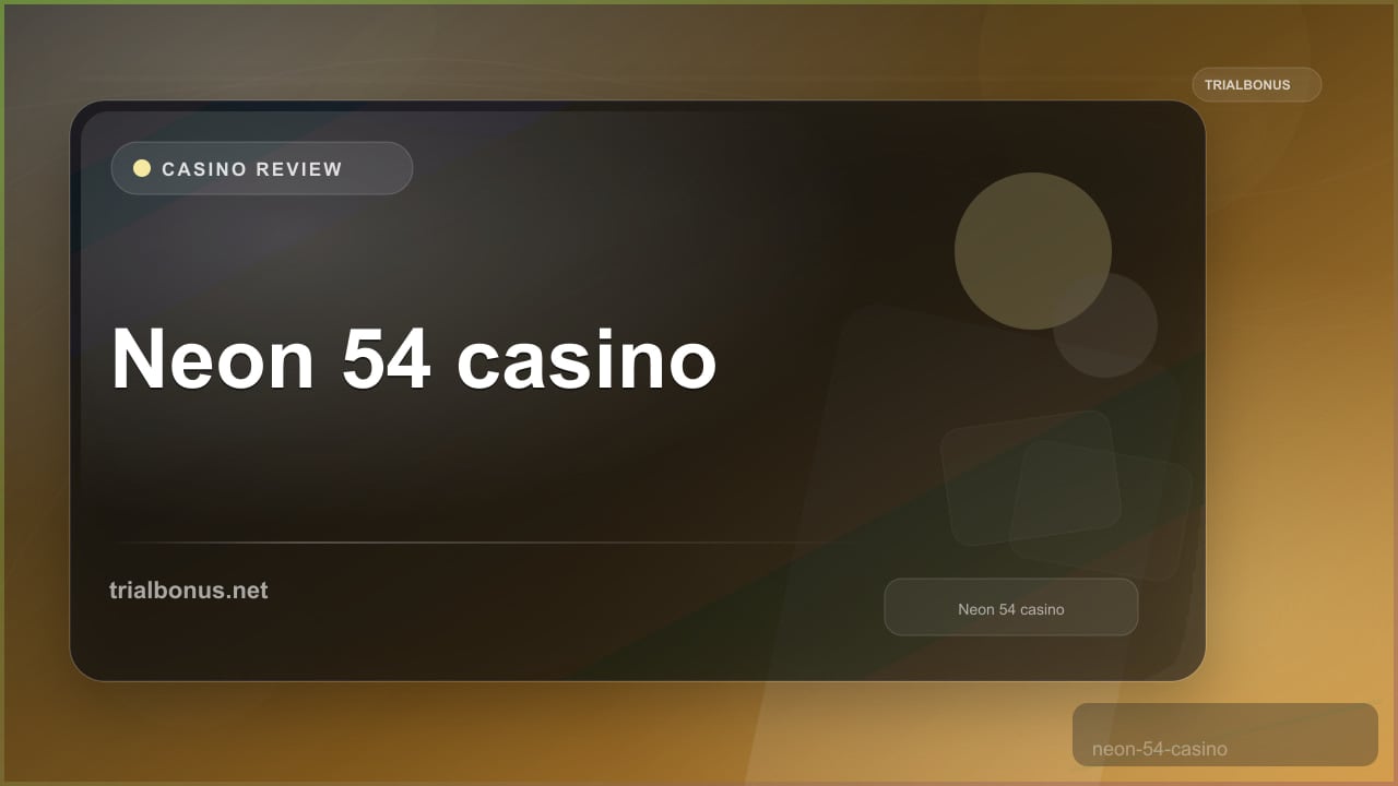 Neon 54 casino review