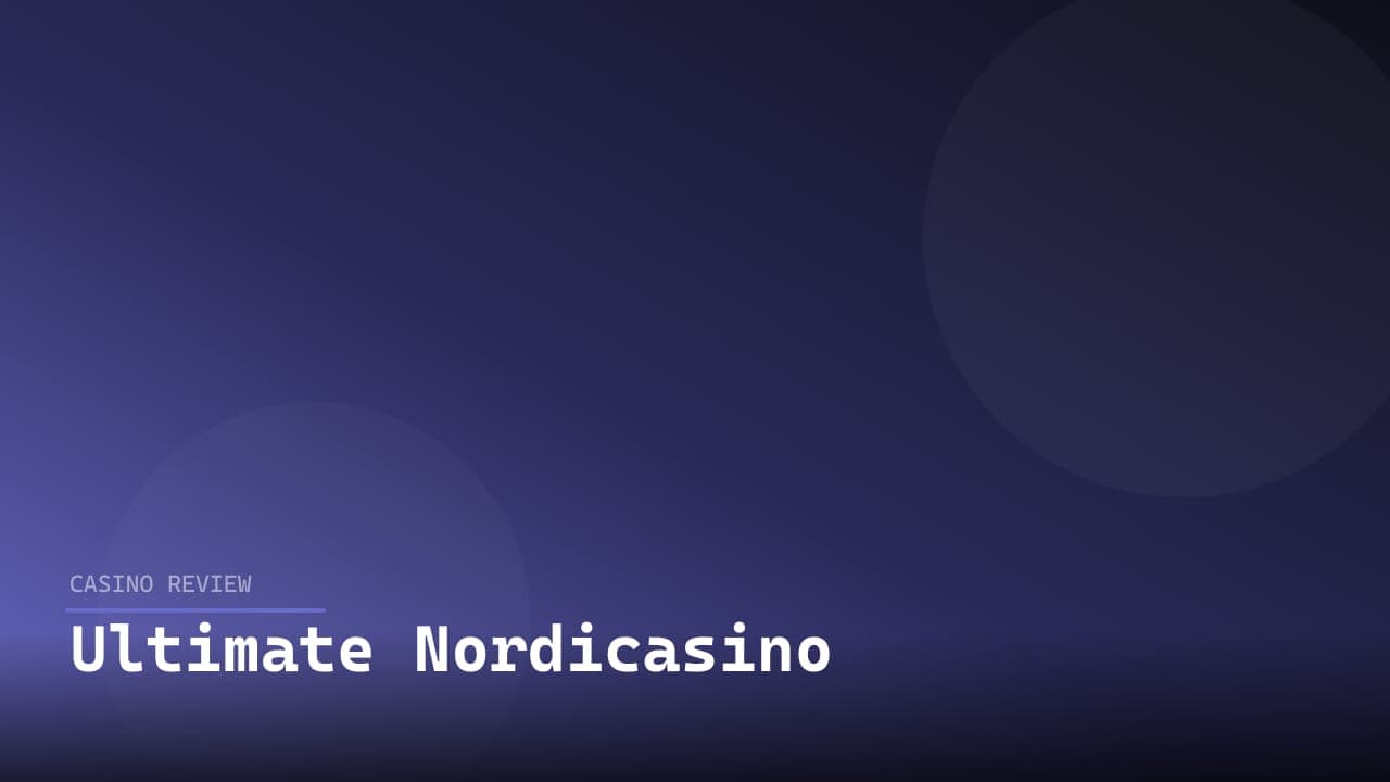 Nordicasino