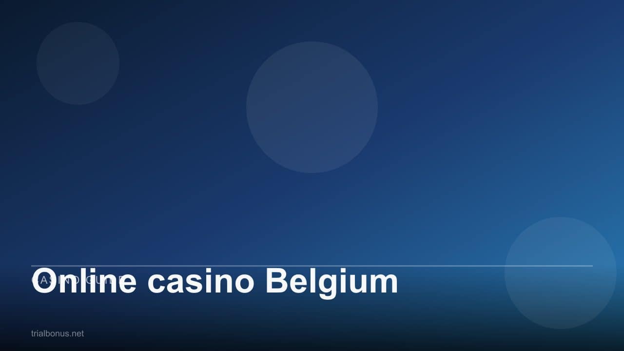 Online casino Belgium review
