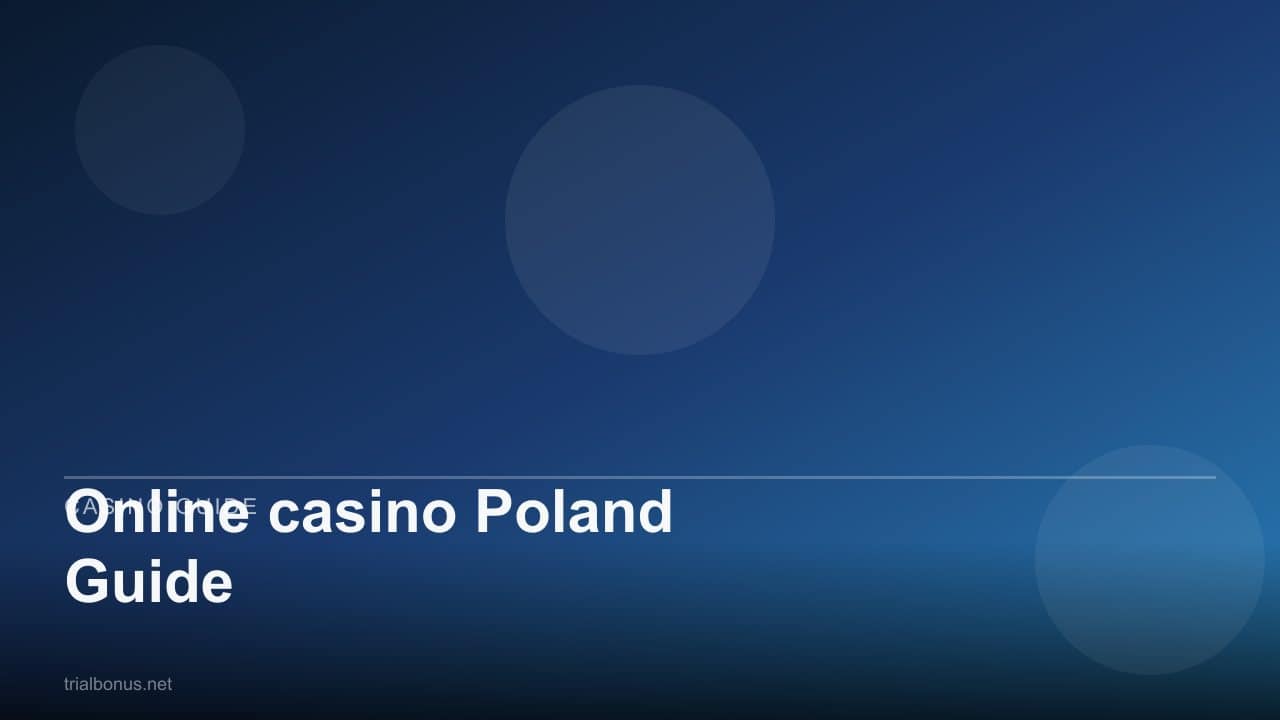 Online casino Poland Guide review