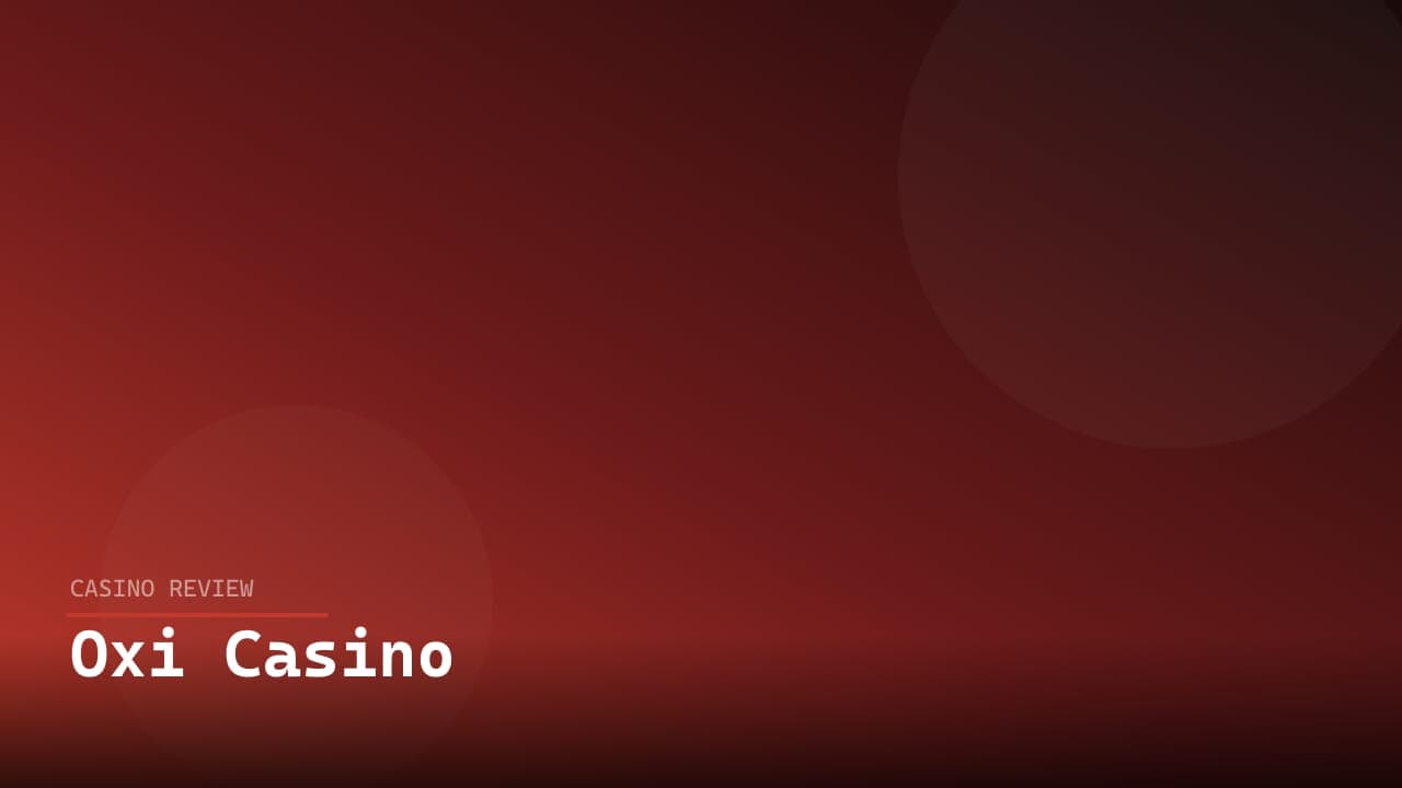 Oxi Casino