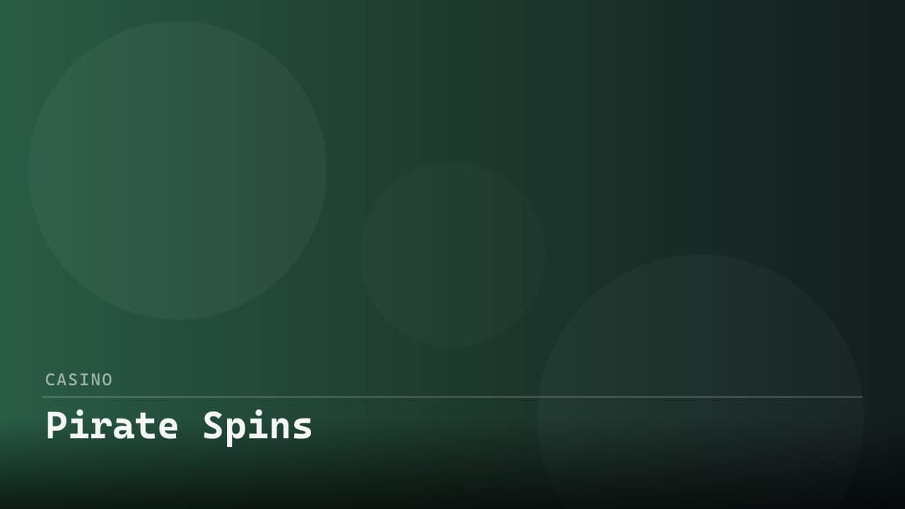 Pirate Spins review