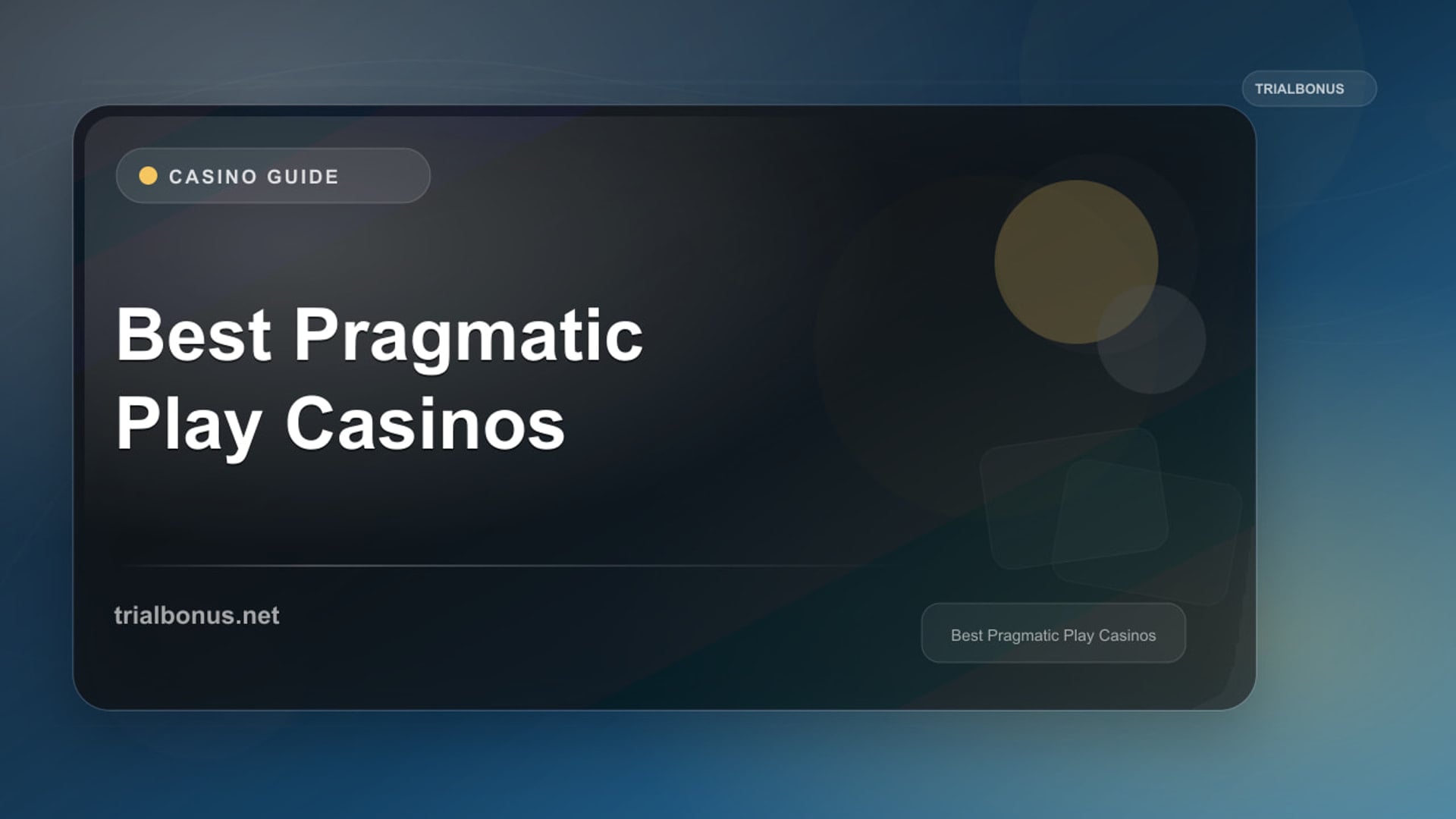 Best Pragmatic Play Casinos review