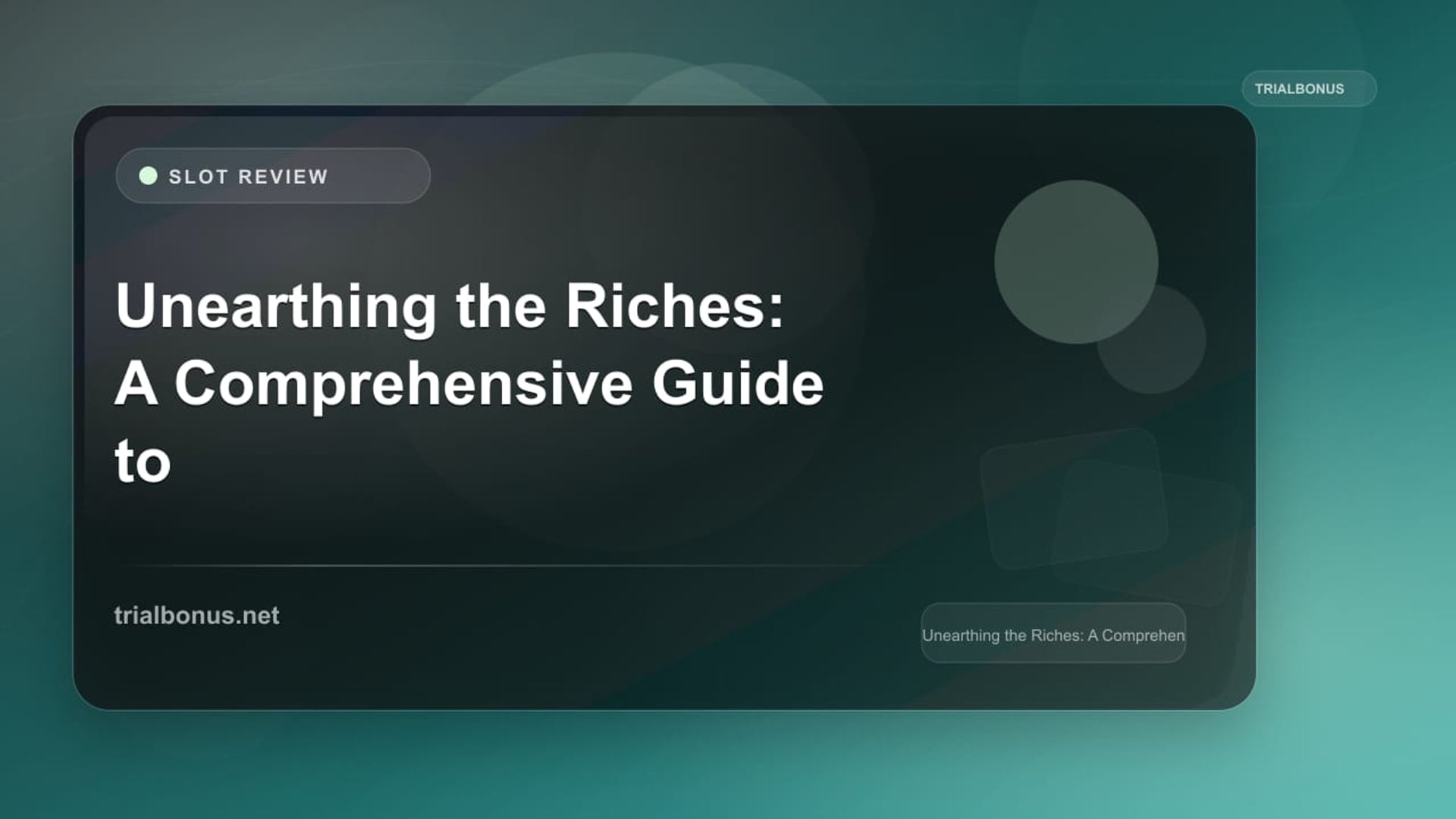 Unearthing the Riches: A Comprehensive Guide to Rainbow Riches Slots review