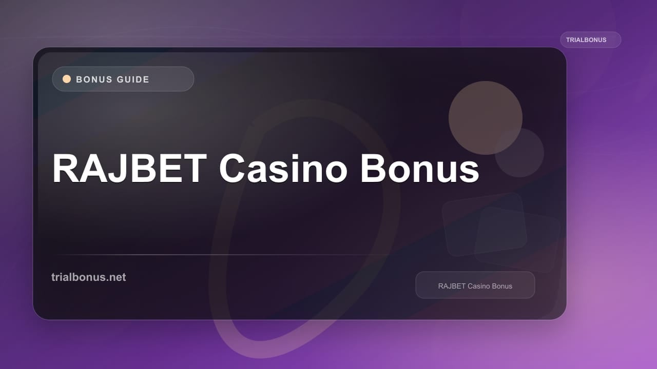 RAJBET Casino Bonus review