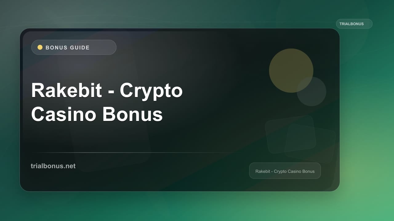 Rakebit - Crypto Casino Bonus review