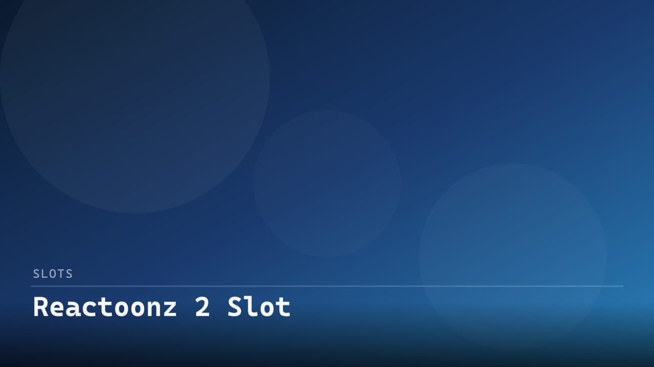 Reactoonz 2 Slot review