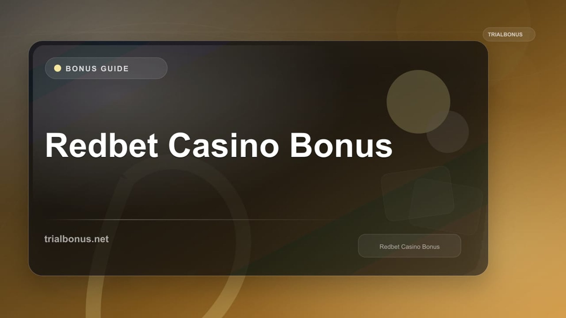 Redbet Casino Bonus review