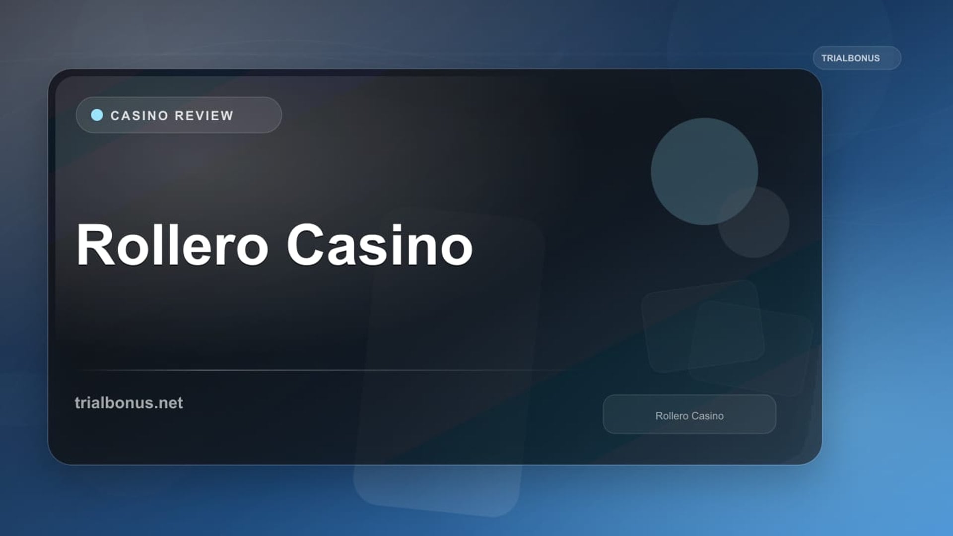 Rollero Casino review