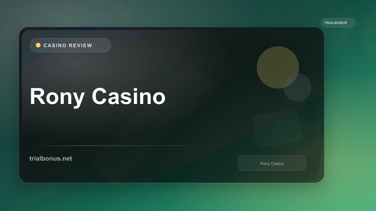 Rony Casino review