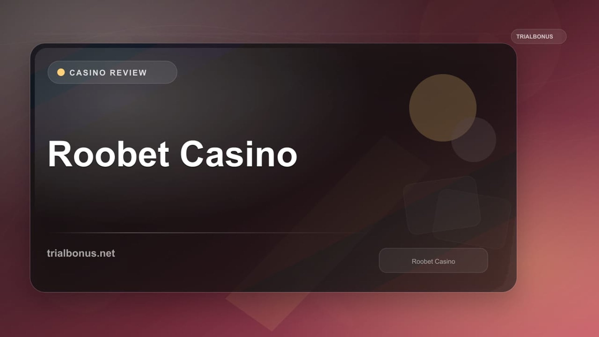 Roobet Casino review