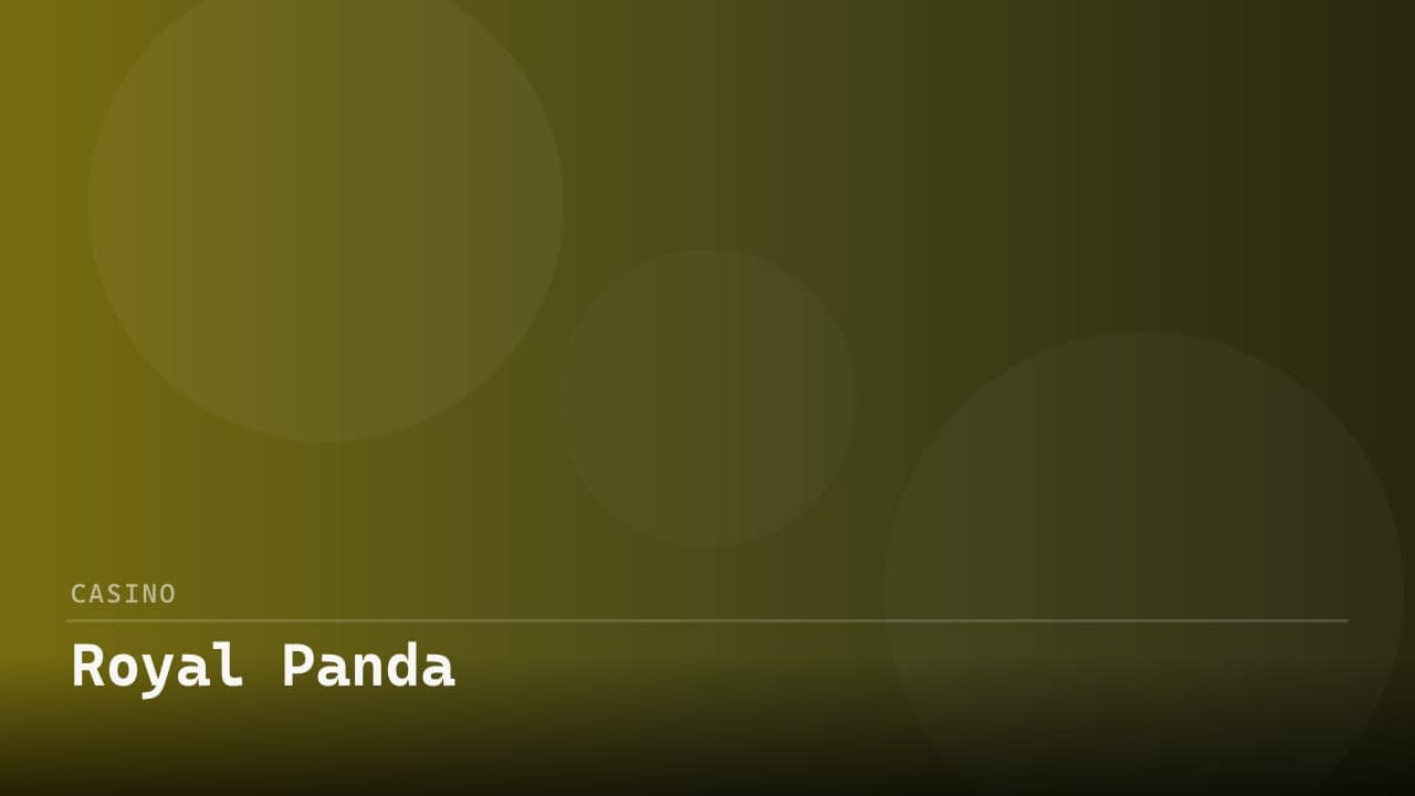 Royal Panda review