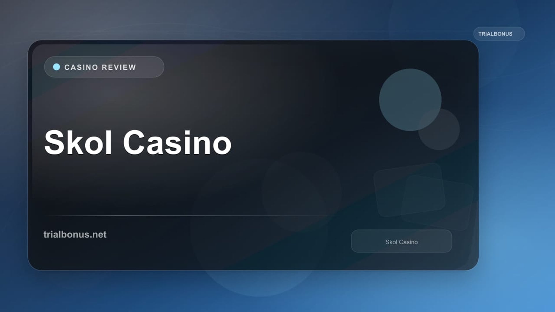 Skol Casino review