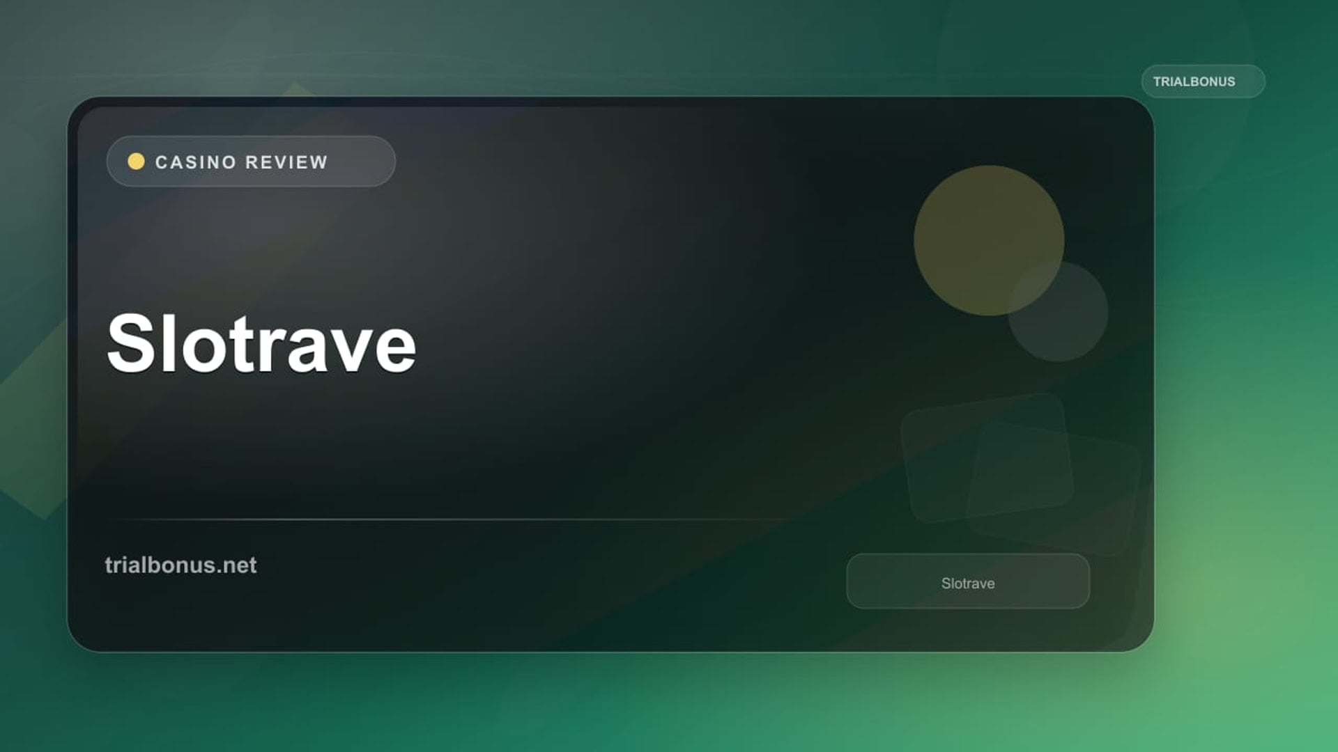 Slotrave review