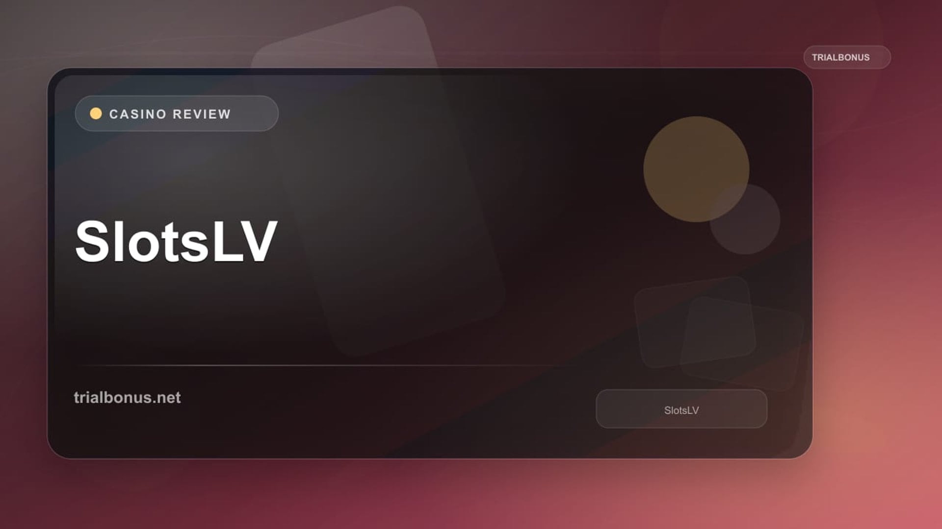 SlotsLV review