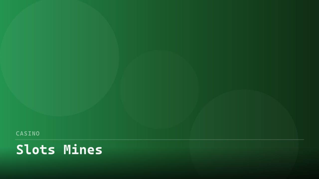 Slots Mines review