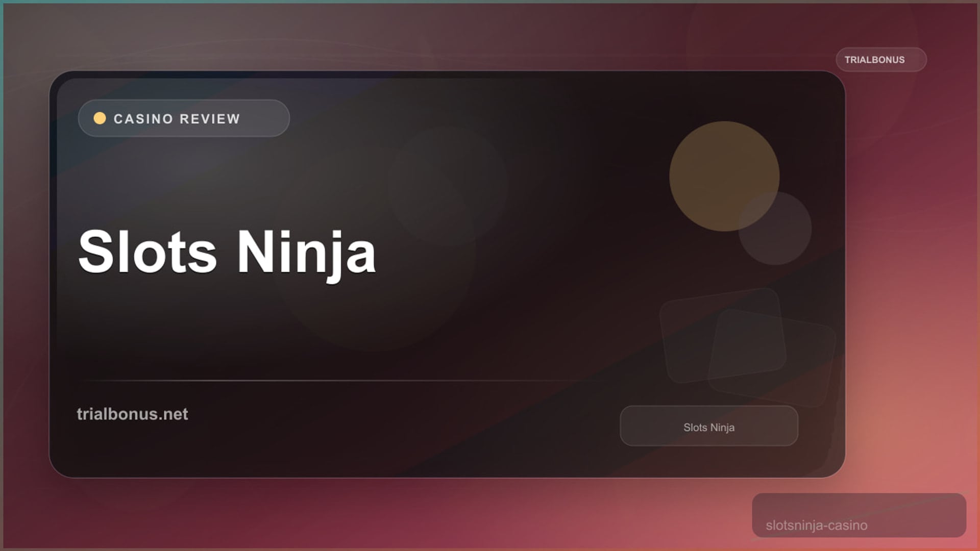 Slots Ninja review