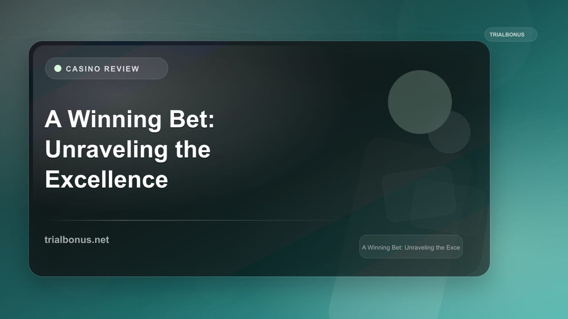 A Winning Bet: Unraveling the Excellence of Sons of Slots Casino review