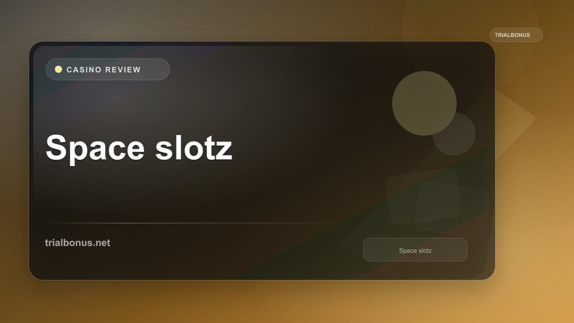 Space slotz review