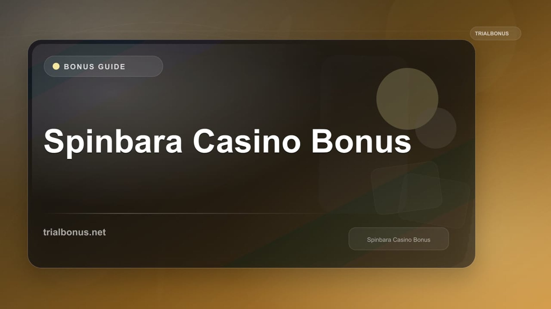 Spinbara Casino Bonus review