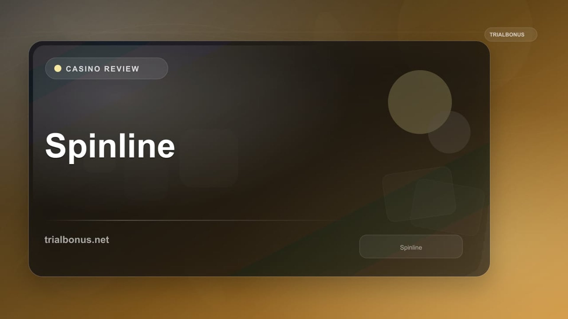 Spinline review