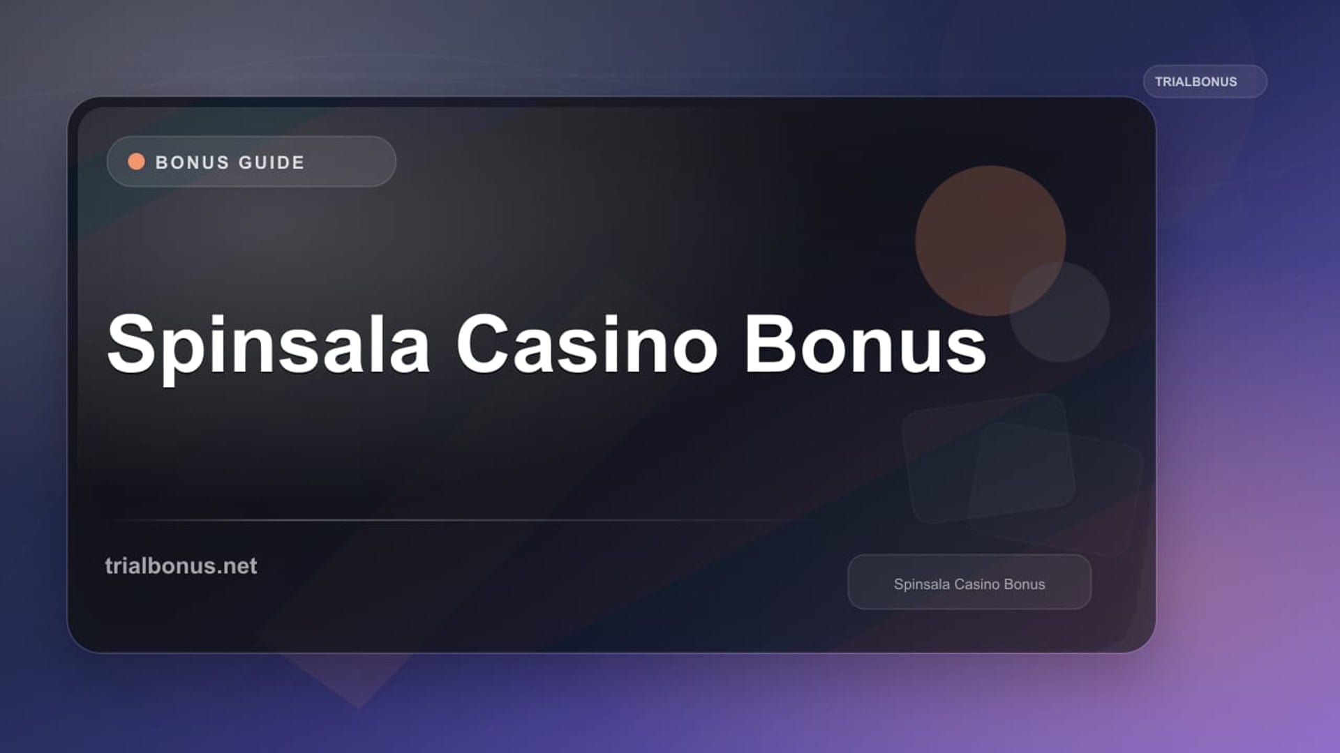 Spinsala Casino Bonus review