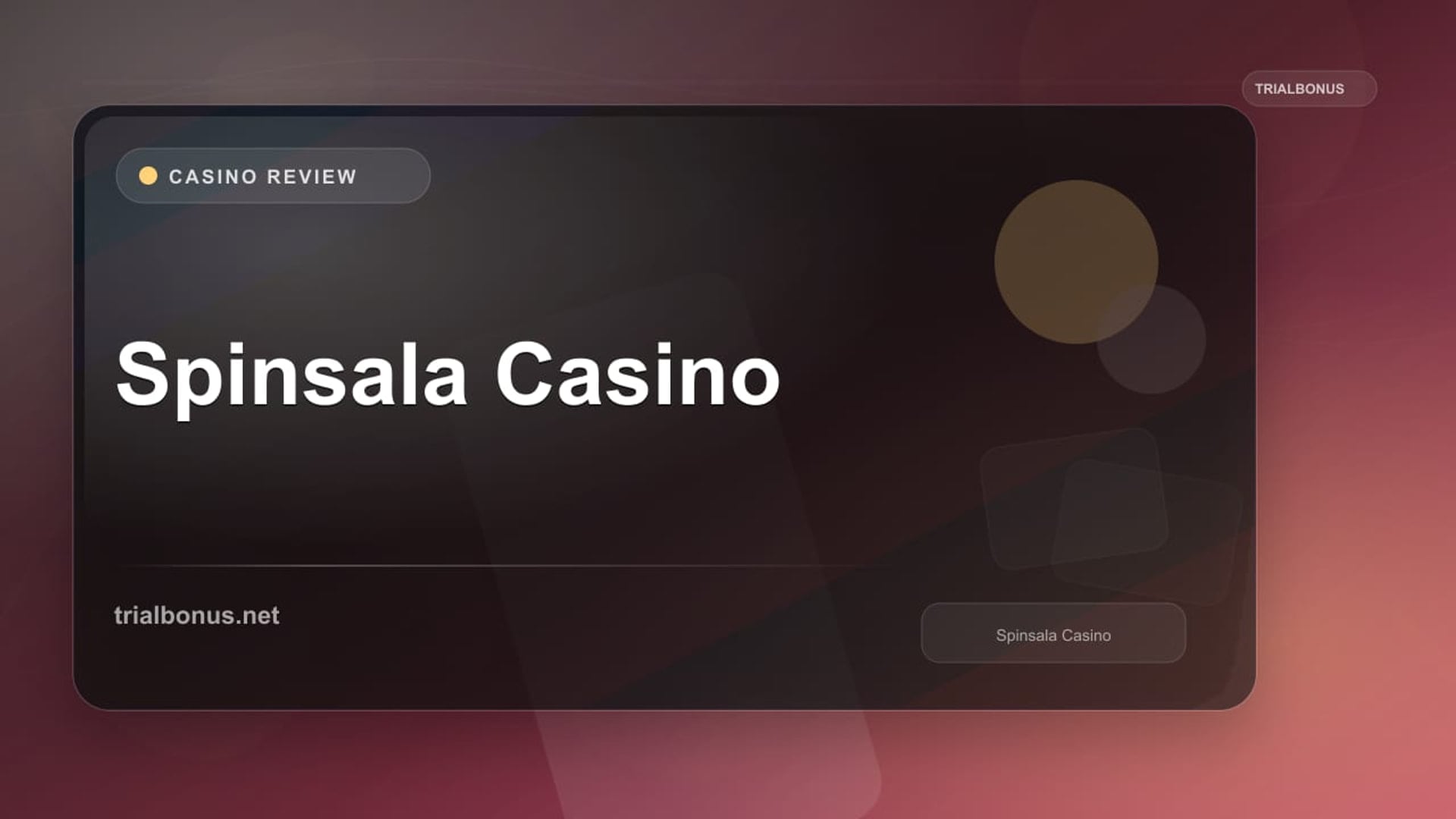 Spinsala Casino review