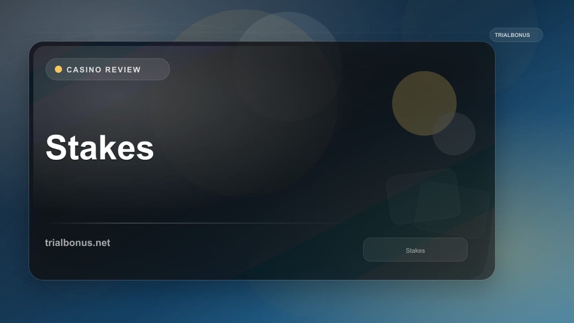 Stake Casino Review review
