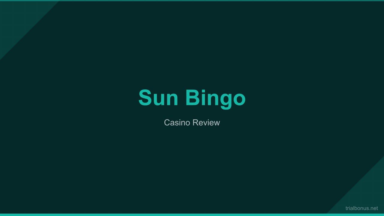 Sun bingo casino Review review