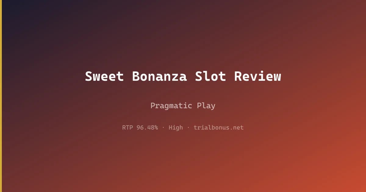 Sweet Bonanza Slot Review review