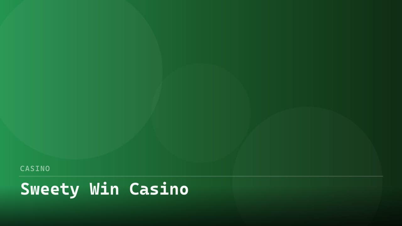 Sweety Win Casino review