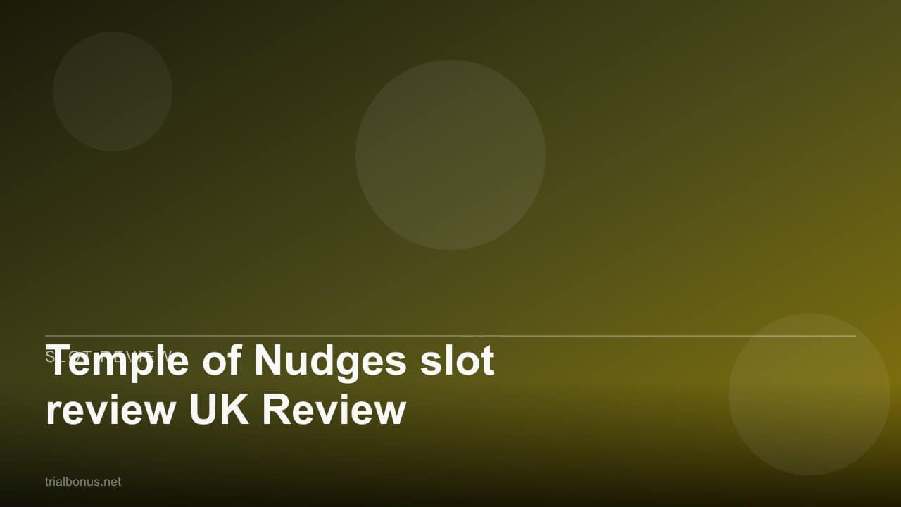 Temple of Nudges slot review UK Review review
