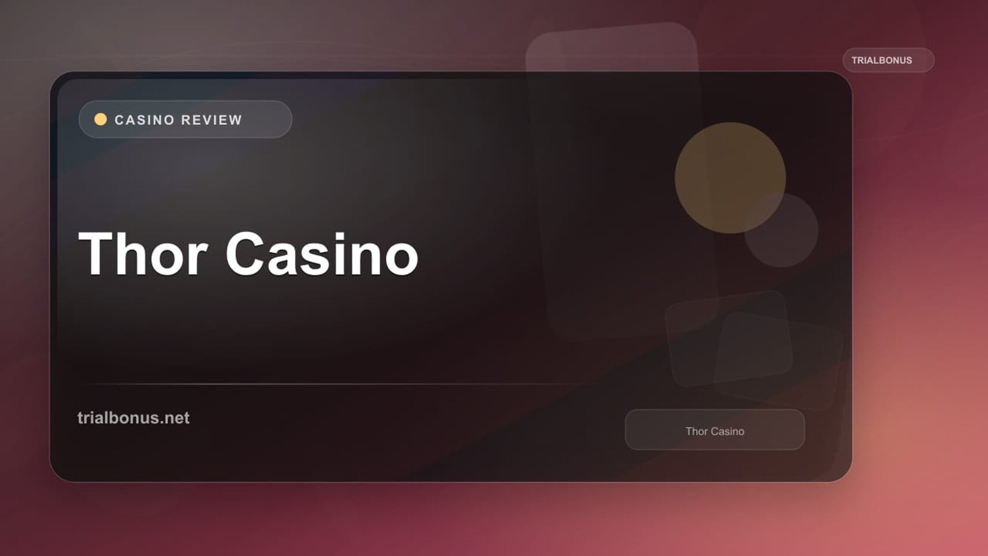 Thor Casino review