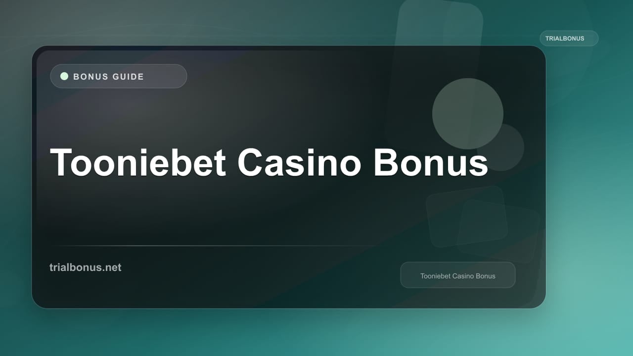 Tooniebet Casino Bonus review